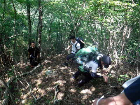 2021.8.28　猿焼山（尾根歩き）