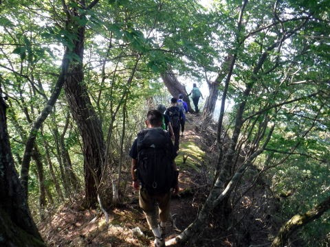 2021.8.28　猿焼山（尾根歩き）