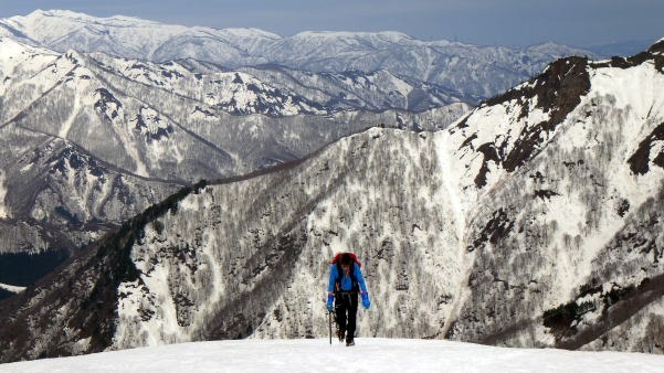 2019.4.20-21　武能岳西尾根（雪山）