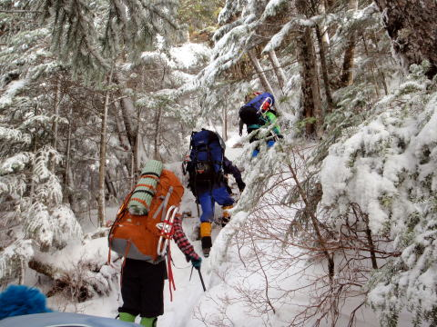 2012.12.23-24　天狗岳西尾根（雪山）