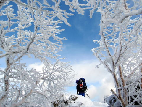 2012.12.23-24　天狗岳西尾根（雪山）