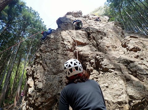 2019.4.21　日和田山（岩トレ）