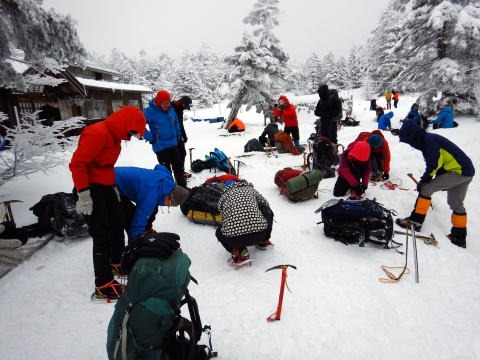 2021.12.18-19 天狗岳(雪山)