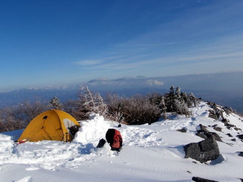 2012.3.3-4 八ヶ岳 権現岳(雪山)