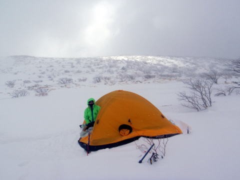 2012.4.7-8 三本槍岳(雪山)