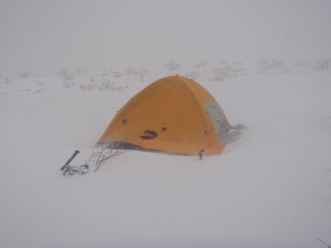 2012.4.7-8 三本槍岳(雪山)