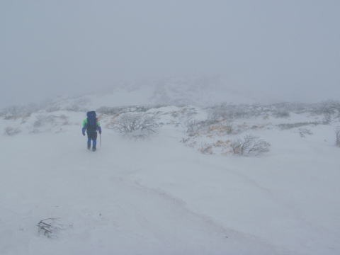 2012.4.7-8 三本槍岳(雪山)