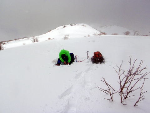2012.4.7-8 三本槍岳(雪山)