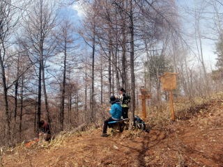 2012.4.15 ナットウ箱山(尾根歩き)