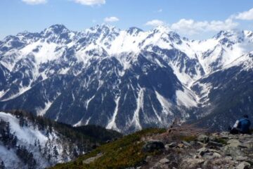 2019.5.2-5　常念岳（雪山）