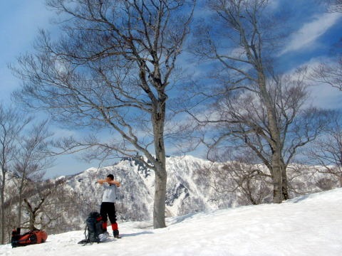 2012.4.21-22 谷川・武能岳西尾根(雪山)