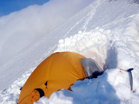 2012.4.21-22 谷川・武能岳西尾根(雪山)