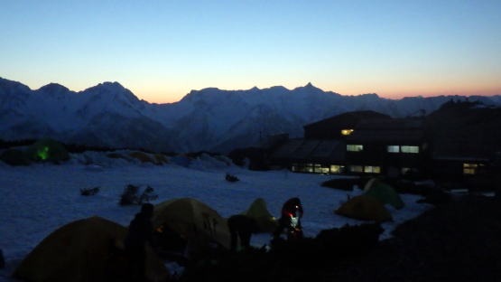 2019.5.2-5　常念岳（雪山）