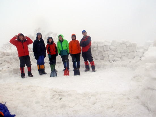 2012.5.4-6 槍ヶ岳中崎尾根(雪山)