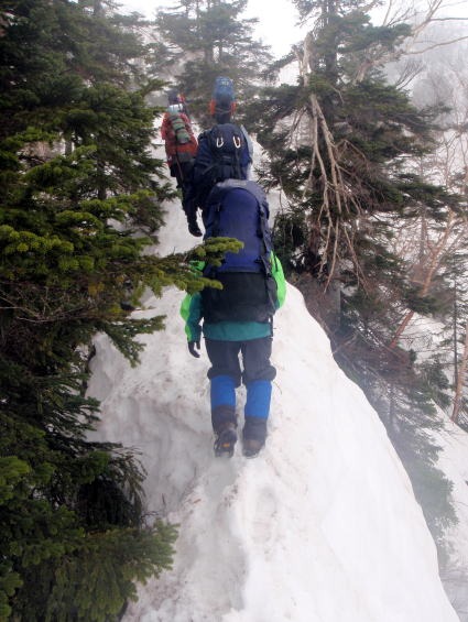 2012.5.4-6 槍ヶ岳中崎尾根(雪山)