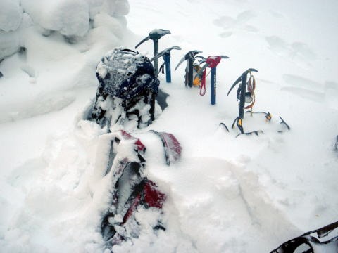 2012.5.4-6 槍ヶ岳中崎尾根(雪山)