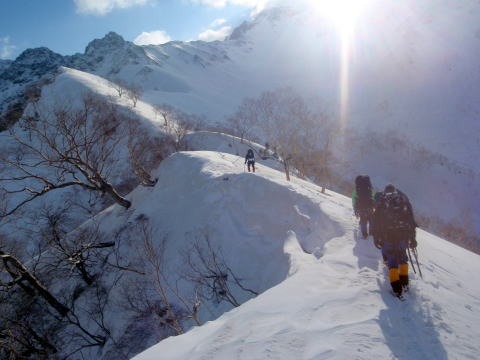 2012.5.4-6 槍ヶ岳中崎尾根(雪山)