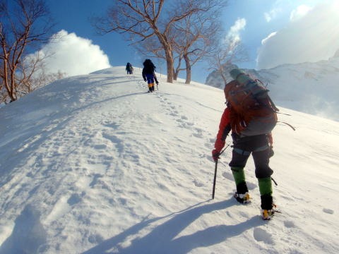 2012.5.4-6 槍ヶ岳中崎尾根(雪山)
