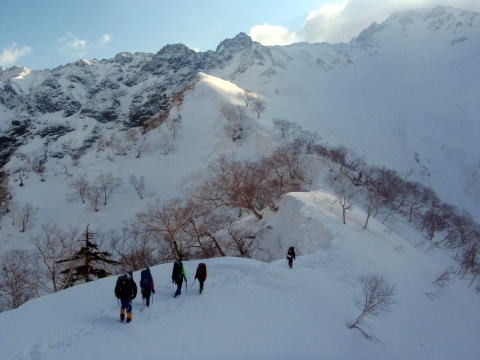2012.5.4-6 槍ヶ岳中崎尾根(雪山)