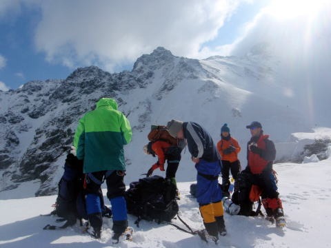 2012.5.4-6 槍ヶ岳中崎尾根(雪山)