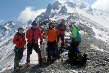 2012.5.4-6　槍ヶ岳中崎尾根（雪山）