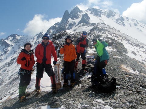 2012.5.4-6 槍ヶ岳中崎尾根(雪山)