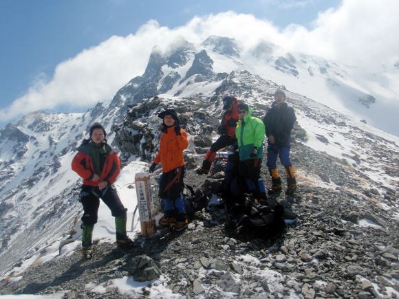 2012.5.4-6 槍ヶ岳中崎尾根(雪山)