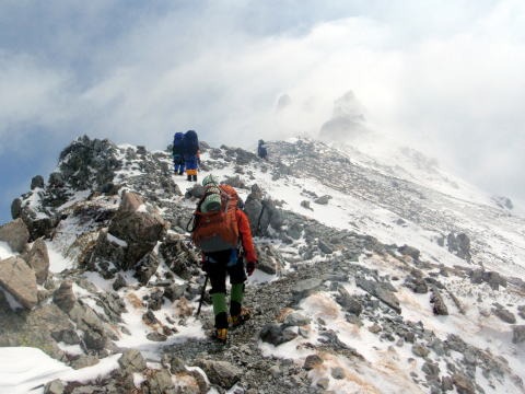 2012.5.4-6 槍ヶ岳中崎尾根(雪山)