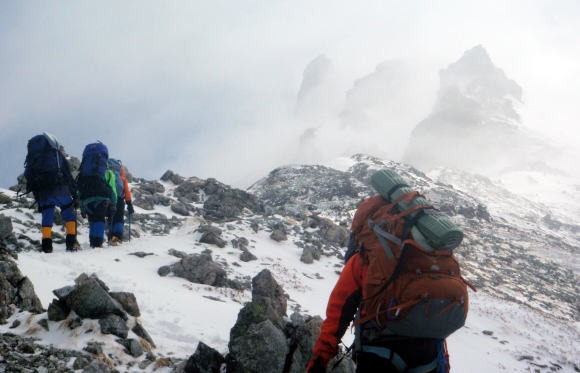 2012.5.4-6 槍ヶ岳中崎尾根(雪山)