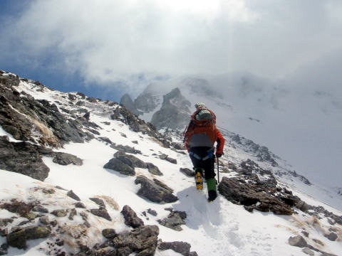 2012.5.4-6 槍ヶ岳中崎尾根(雪山)