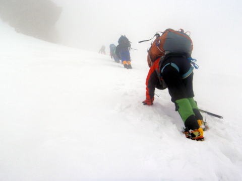 2012.5.4-6 槍ヶ岳中崎尾根(雪山)