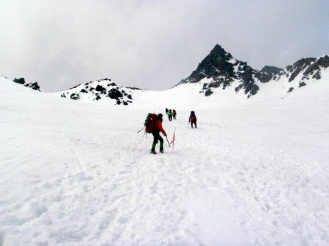 2012.5.4-6 槍ヶ岳中崎尾根(雪山)