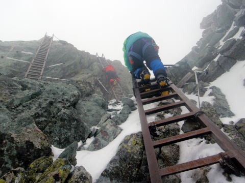 2012.5.4-6 槍ヶ岳中崎尾根(雪山)
