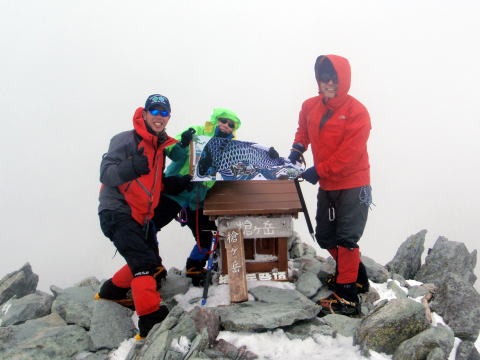 2012.5.4-6 槍ヶ岳中崎尾根(雪山)