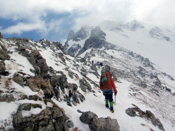 2012.5.4-6 槍ヶ岳中崎尾根(雪山)