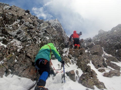 2012.5.4-6 槍ヶ岳中崎尾根(雪山)
