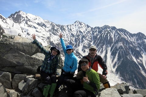 2019.5.4-6　西穂高岳（雪山）