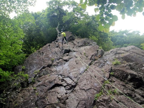 2012.6.17 新茅ノ沢(沢登り)