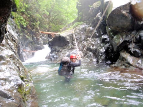 2012.7.14-16 井戸沢(沢登り)
