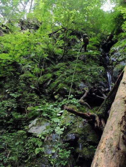 2012.7.14-16 井戸沢(沢登り)
