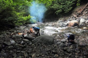 2012.7.14-16　井戸沢（沢登り）