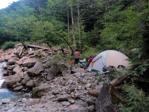 2012.7.28-29 正沢川細尾沢(沢登り)