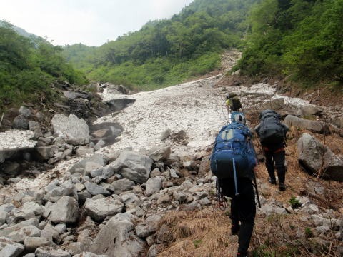 2012.7.28-29 正沢川細尾沢(沢登り)