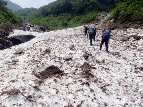 2012.7.28-29 正沢川細尾沢(沢登り)