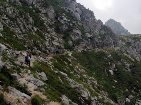 2012.7.28-29 正沢川細尾沢(沢登り)