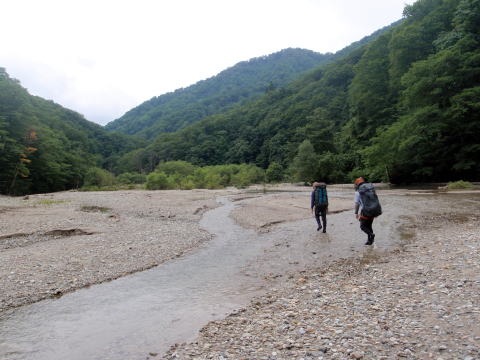 2012.8.11-14 和賀・生保内川(沢登り)