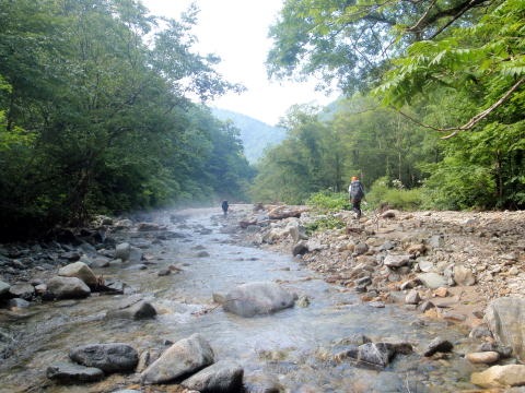 2012.8.11-14 和賀・生保内川(沢登り)