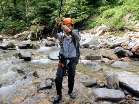 2012.8.11-14 和賀・生保内川(沢登り)