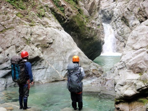 2012.8.11-14 和賀・生保内川(沢登り)