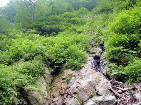 2012.8.11-14 和賀・生保内川(沢登り)